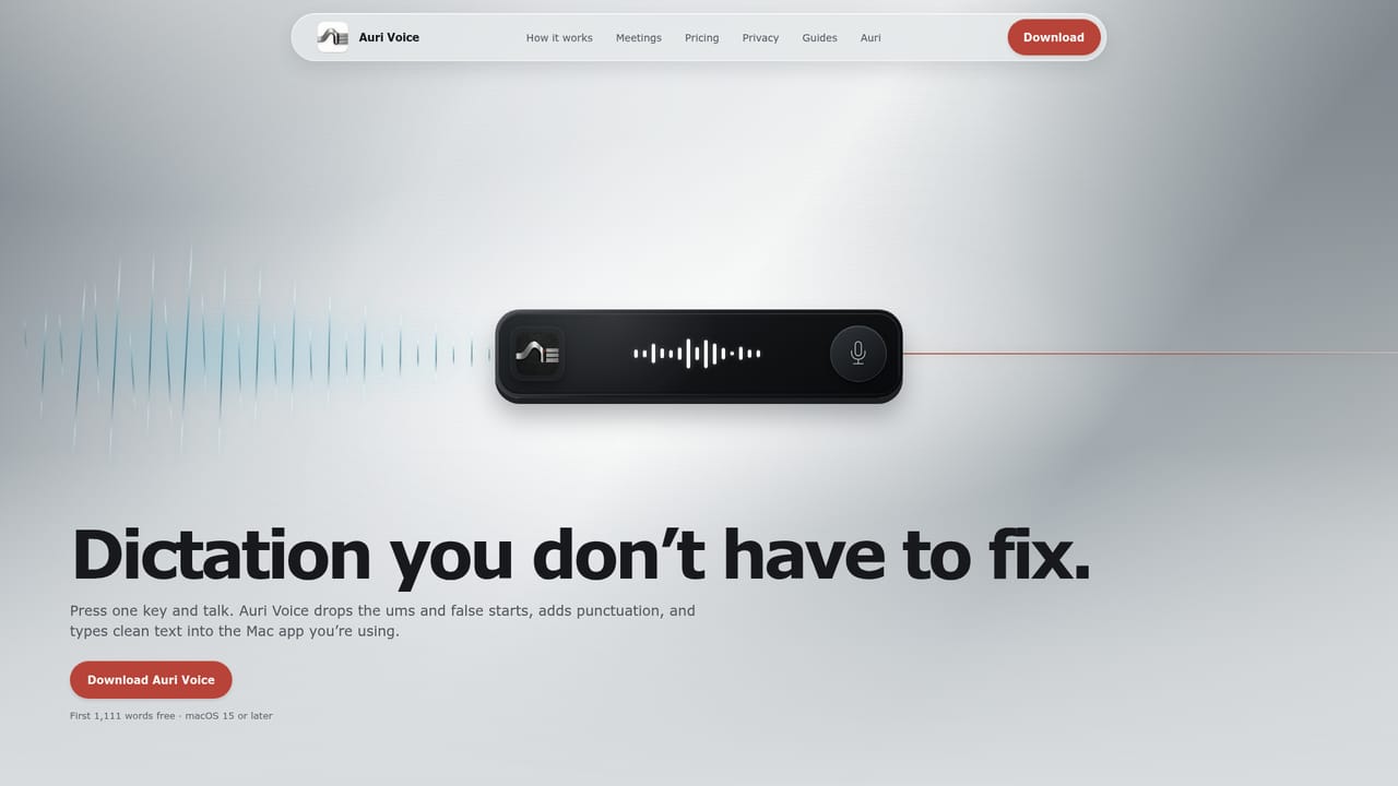 Auri.AI — Add Auri Voice on your Mac