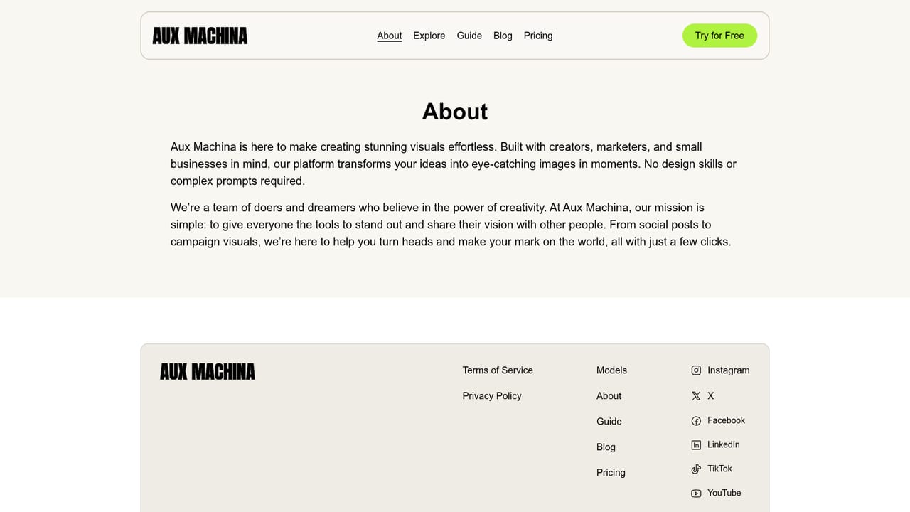 AUX MACHINA — Check ownership and licensing terms