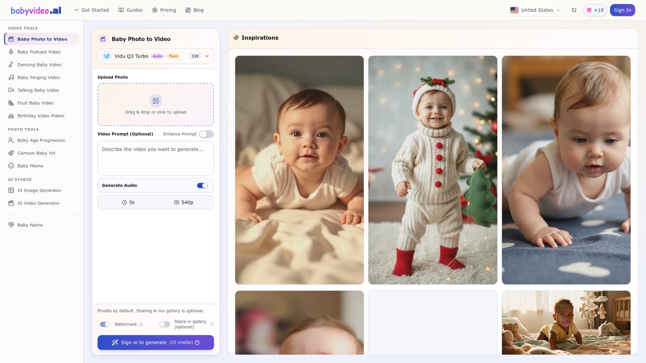BabyVideo AI — Animate the result