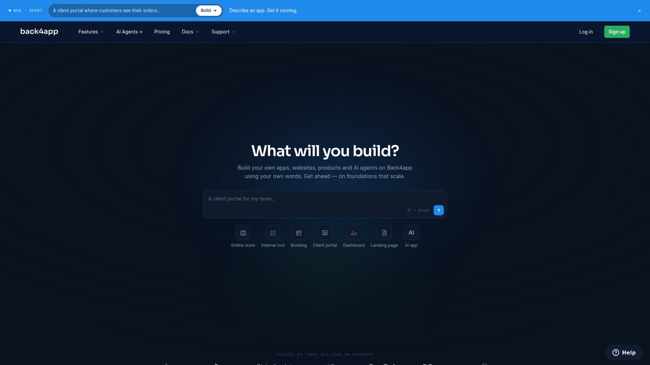 Back4app Agent — Review other published agents