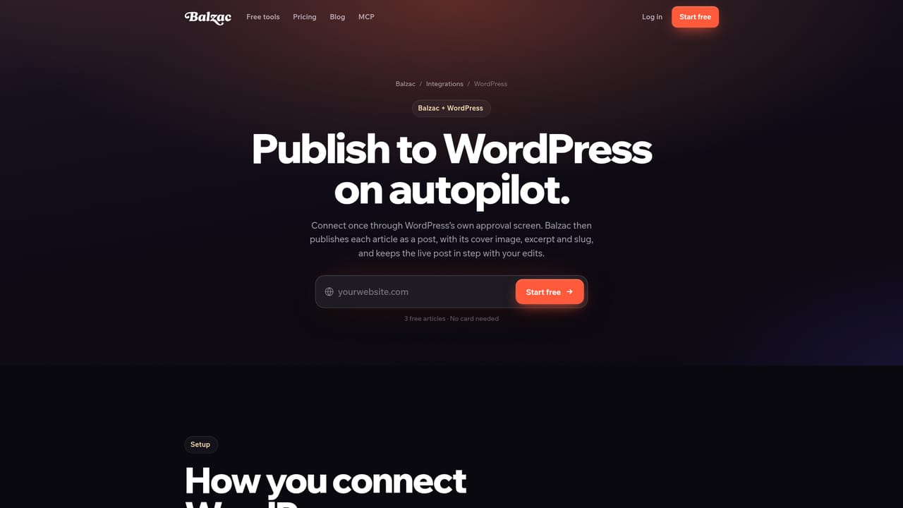 Balzac — Connect your CMS