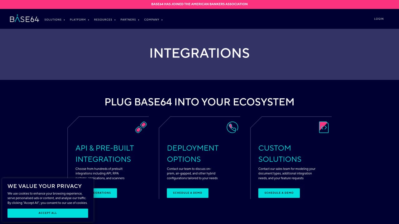 Base64 — Connect your systems
