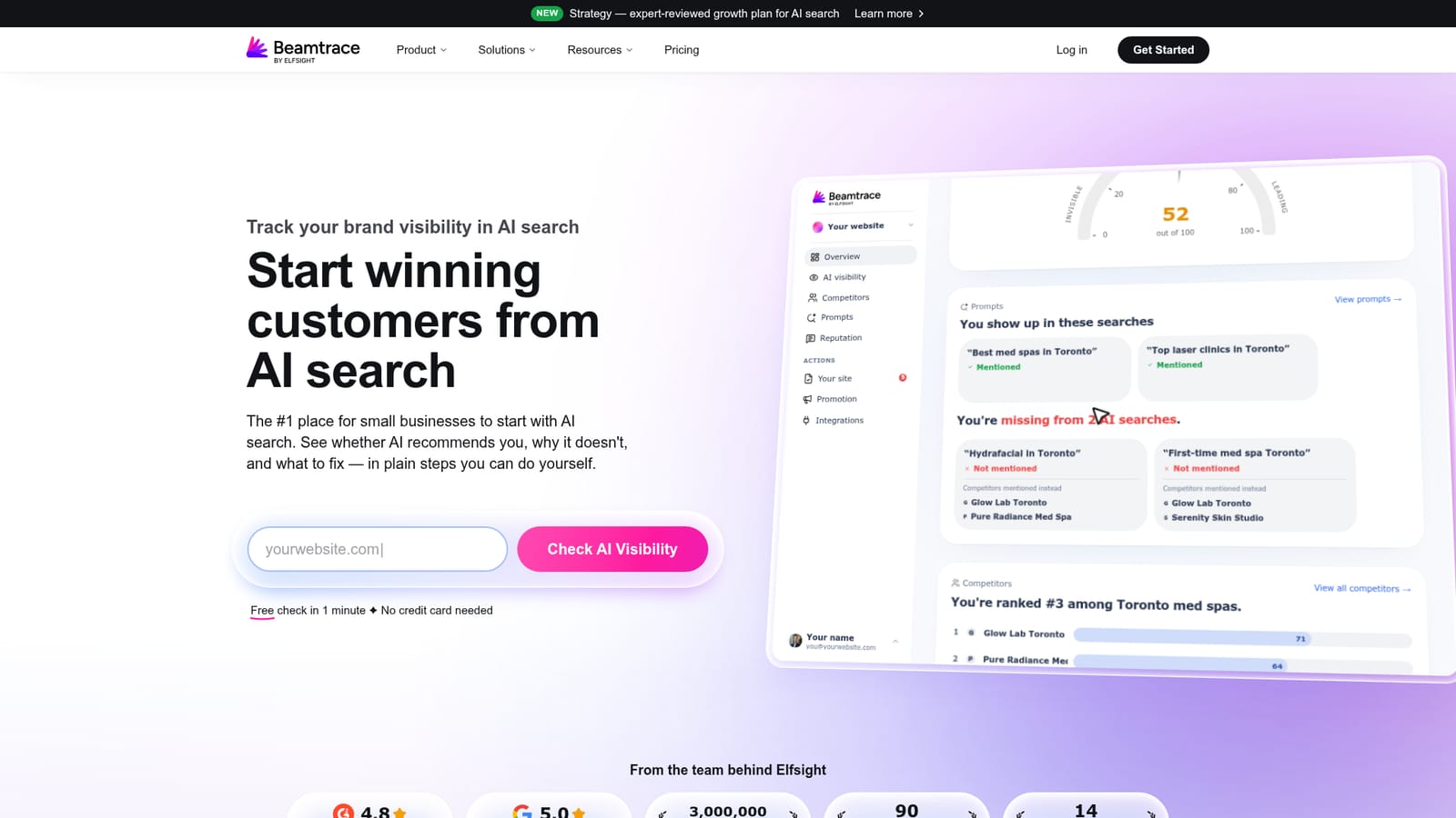 Beamtrace — Run the free visibility check