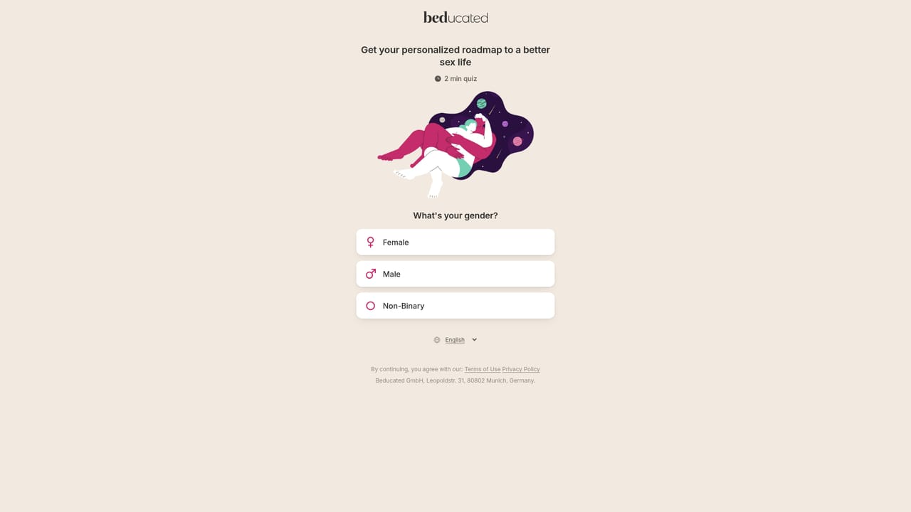 Beducated — Open the Get Started flow