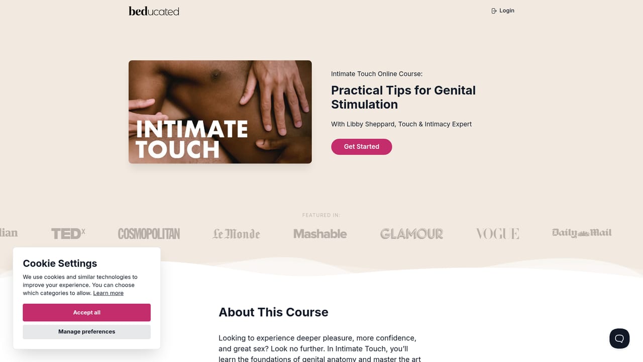 Beducated — Choose your first course