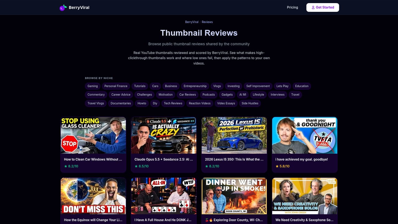 BerryViral — Download and compare examples