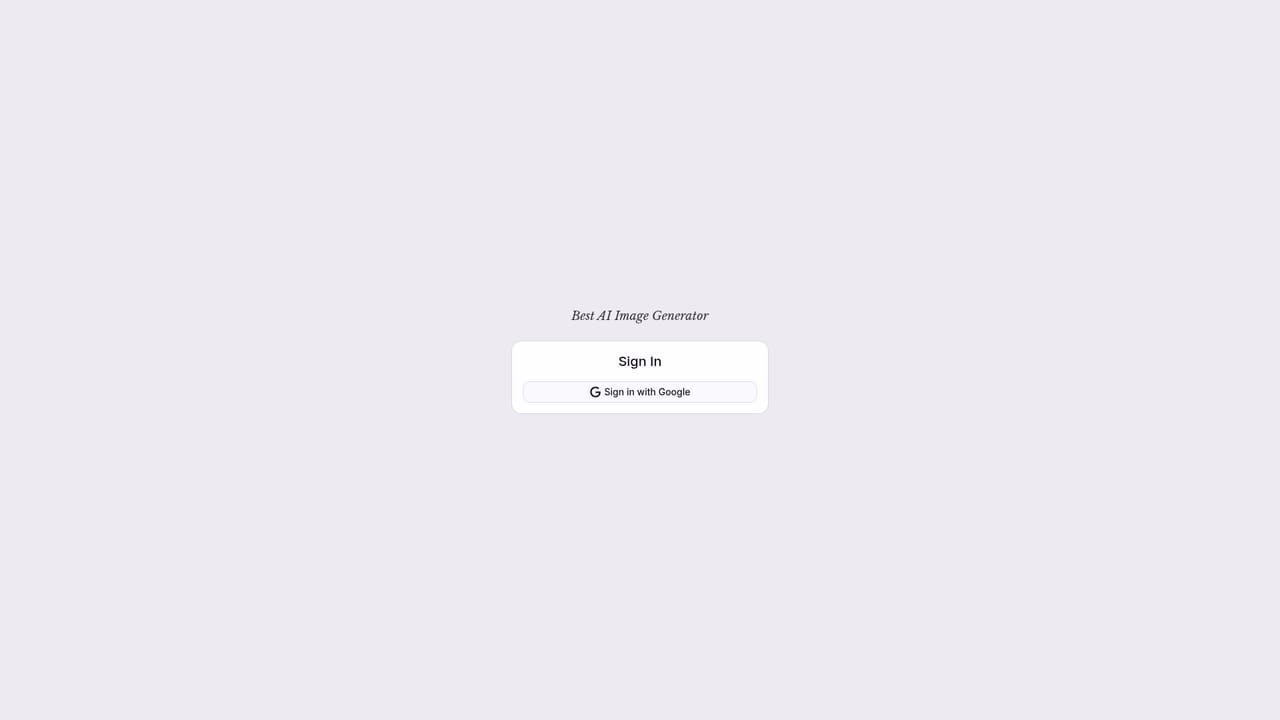 Best AI Image Generator 2026 - Free AI Image Creation — Create an account
