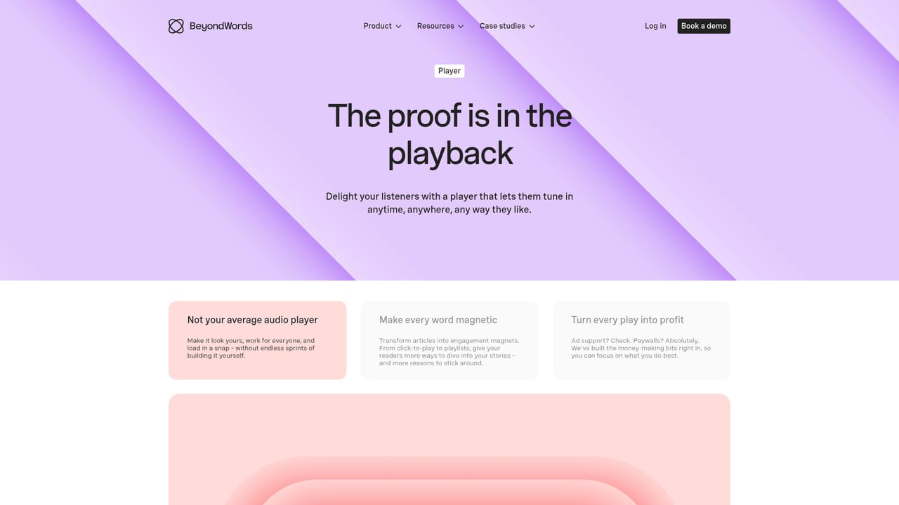 BeyondWords — Embed the player