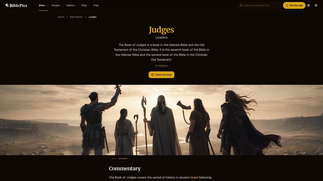 Biblepics — Open the Bible reading view