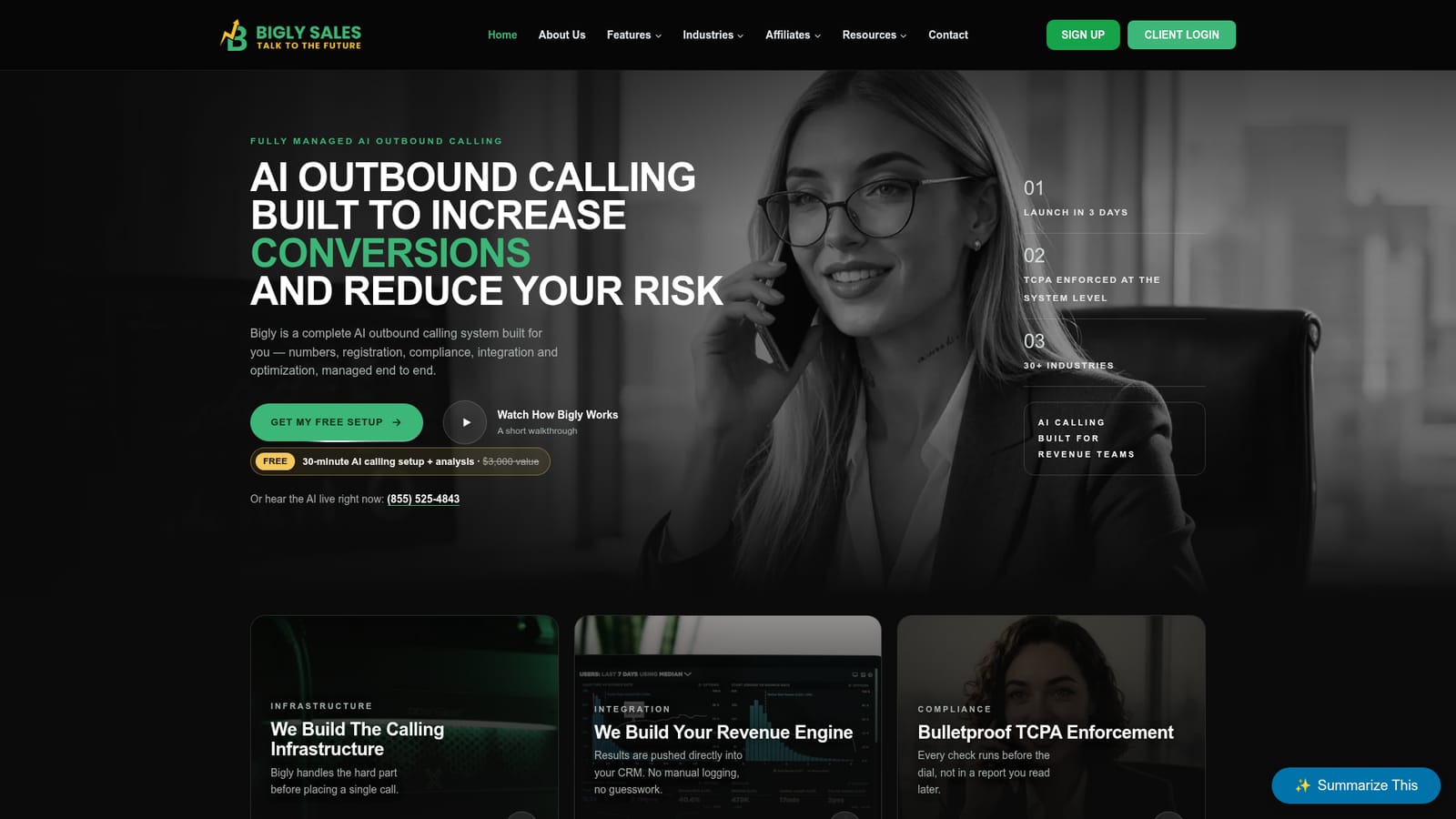 Bigly Sales — Book the free 30-minute setup session