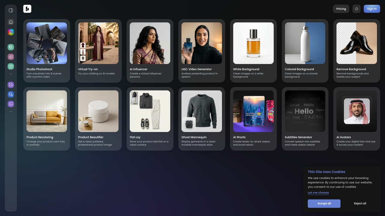 Bith — Pick an app for your product images