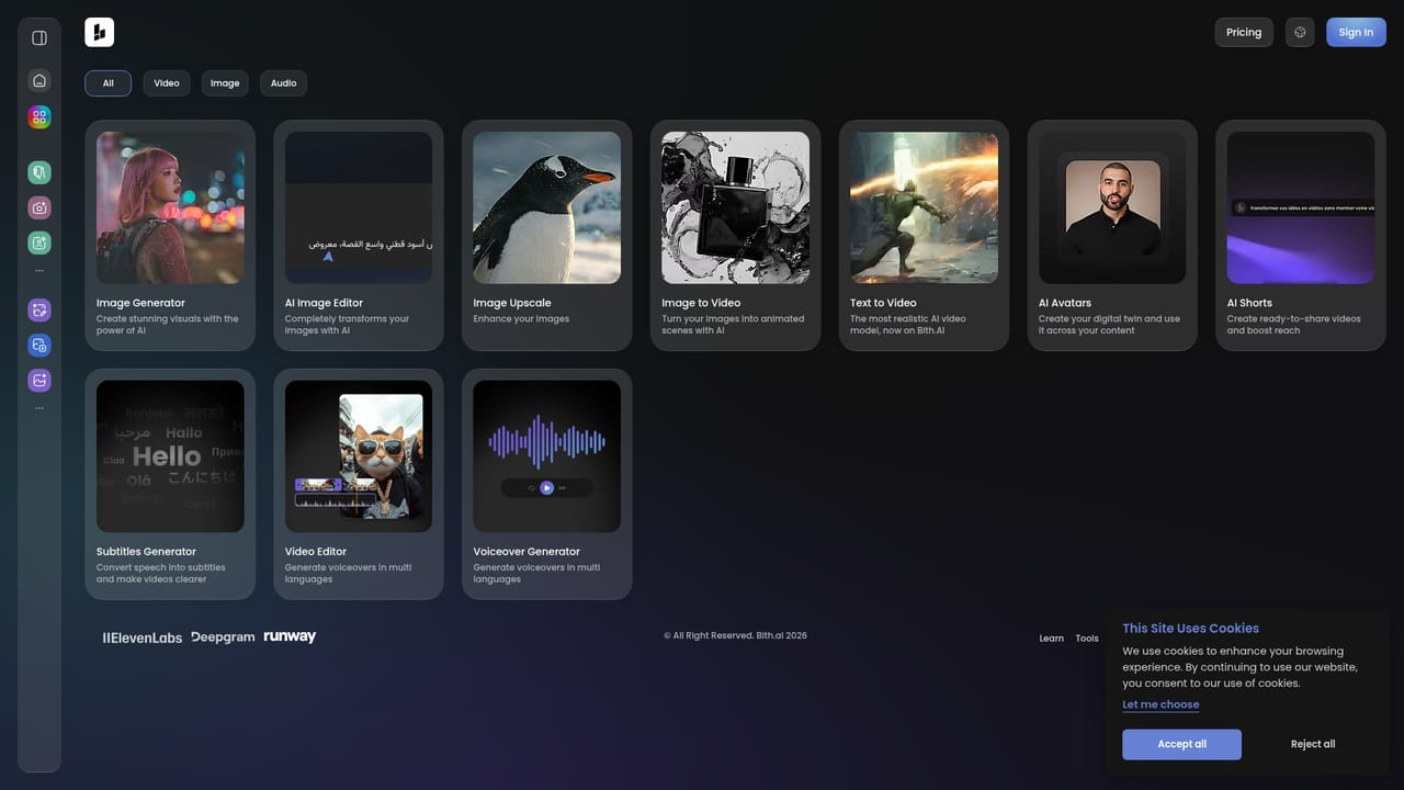 Bith — Generate video and audio layers