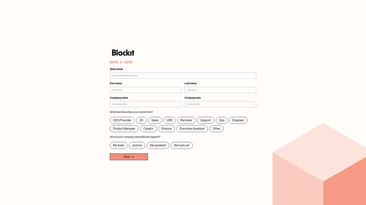 Blockit AI — Review and book a demo