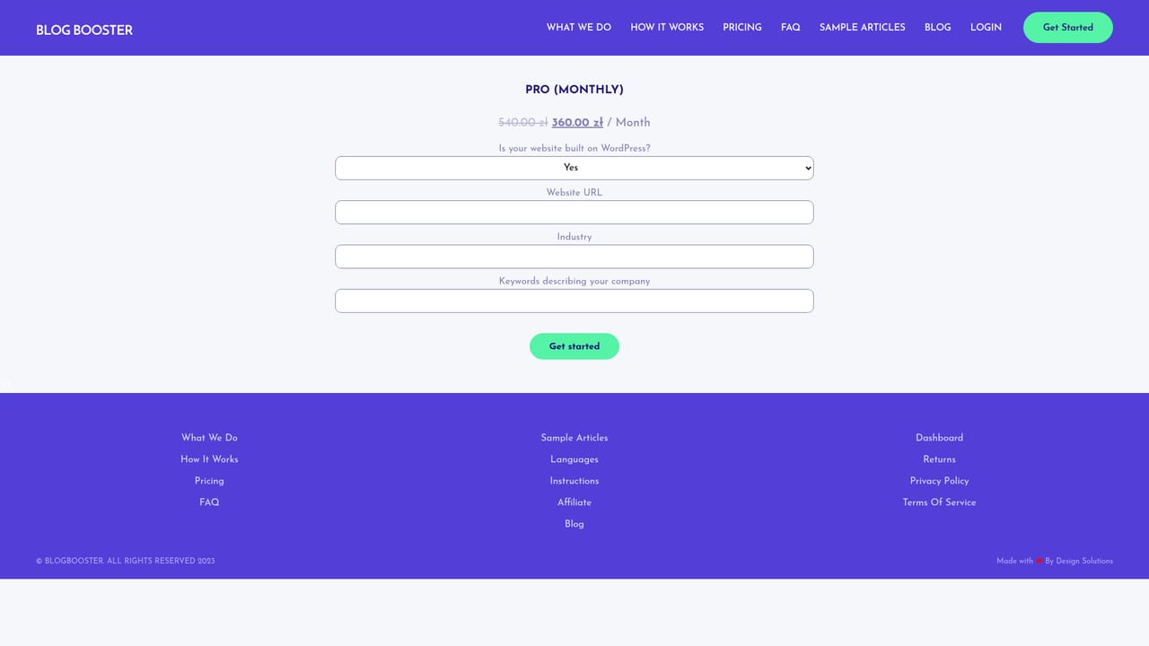 Blogbooster — Review the Pro option if you need longer posts
