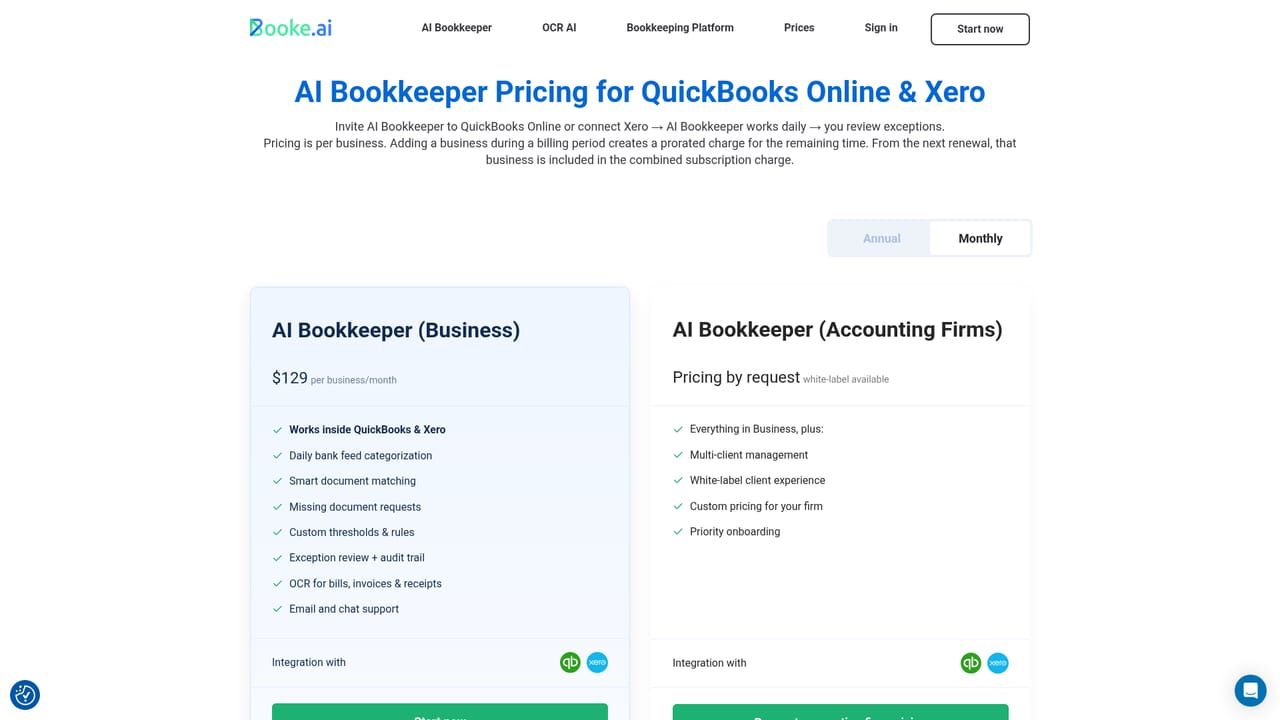 Booke AI — Confirm the plan before scaling to more clients