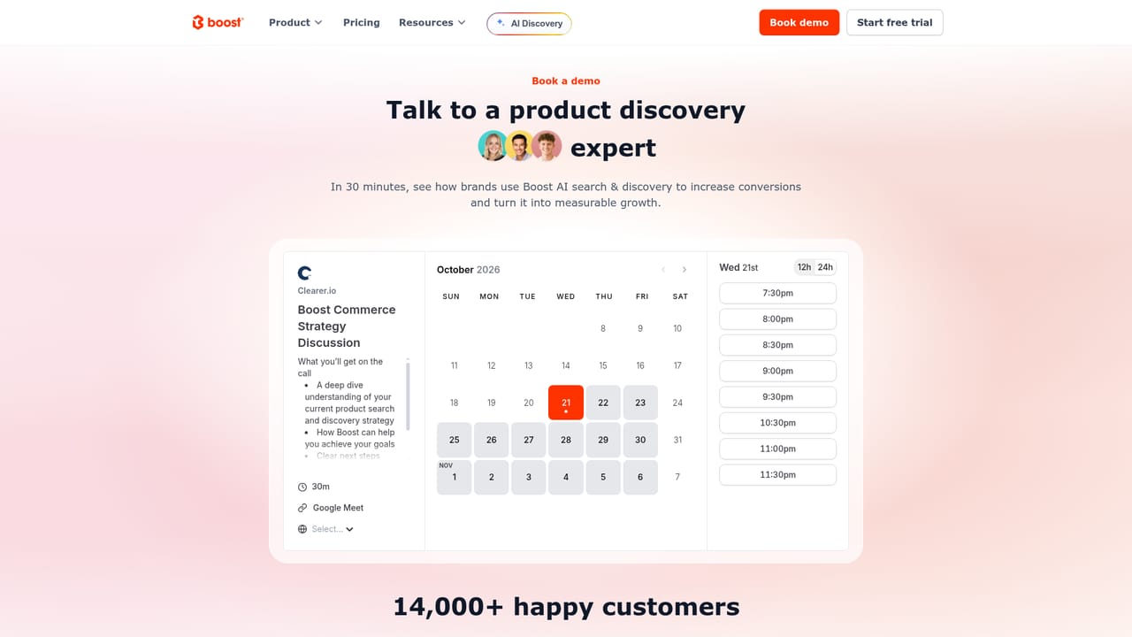 Boost Commerce — See the app running on a live store