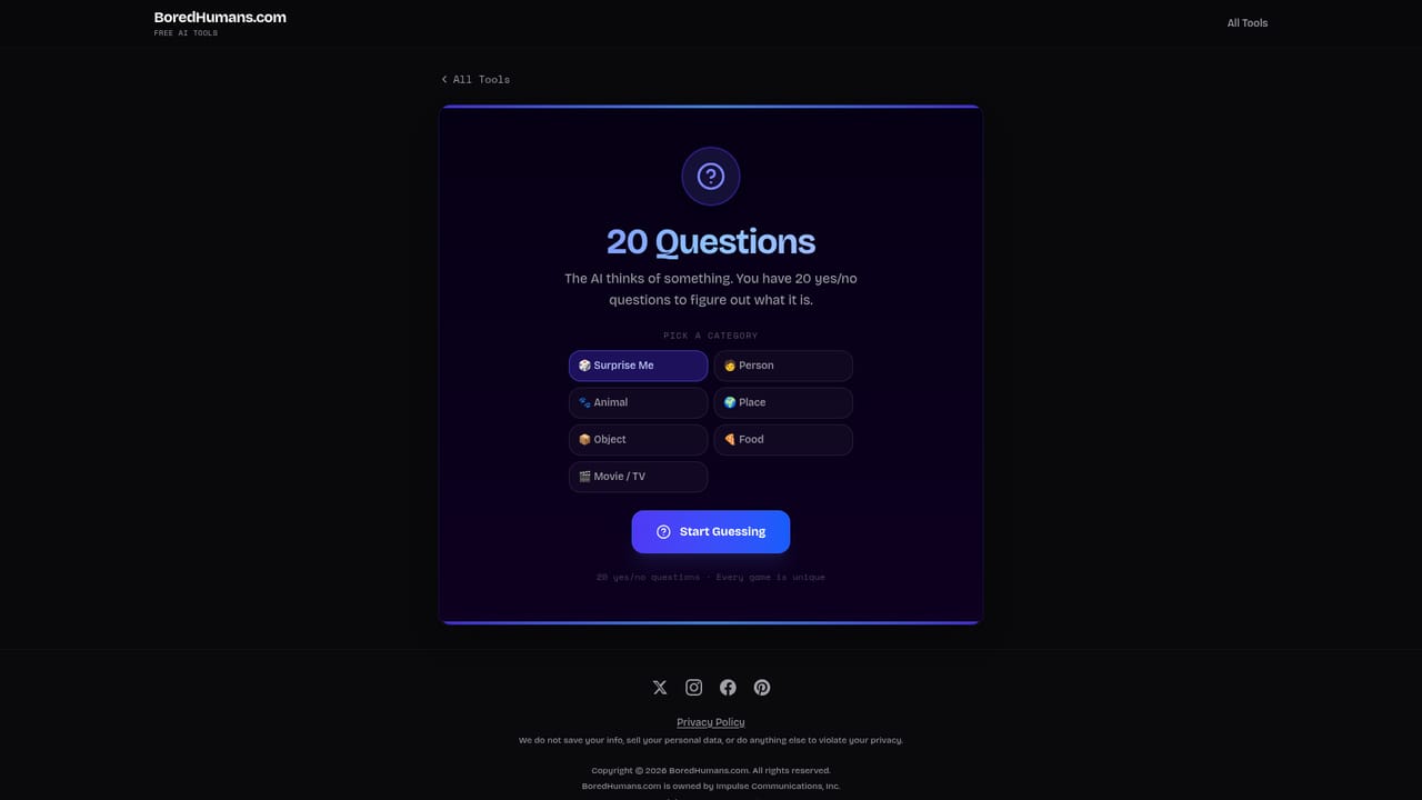 Boredhumans — Explore a game