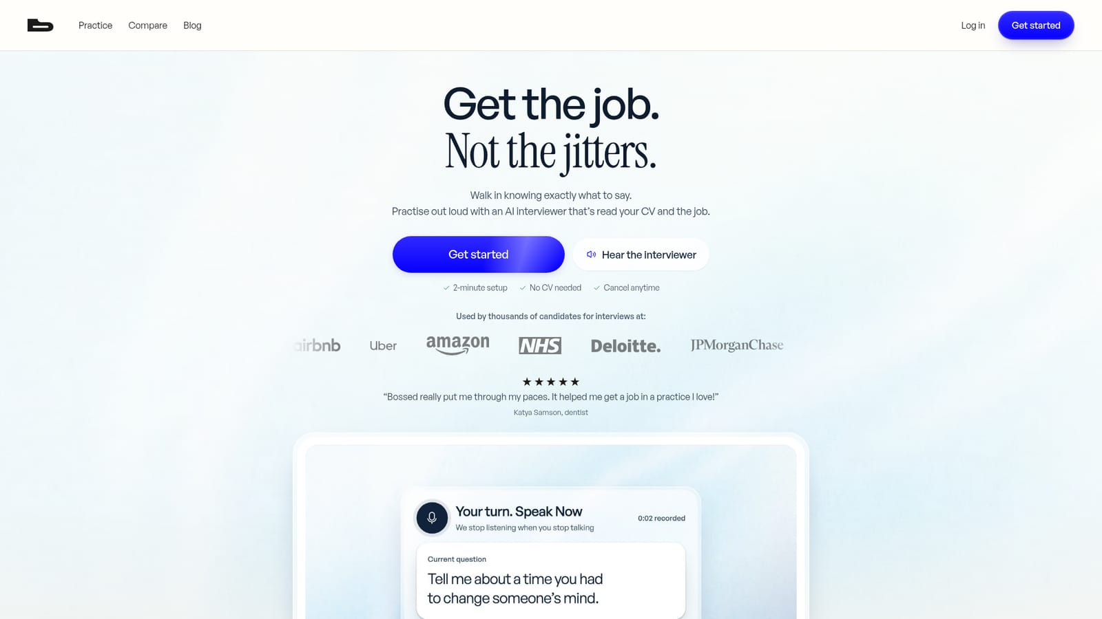 Bossed — Create your account and start setup