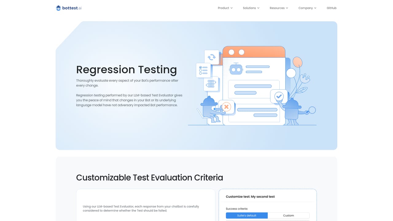 bottest.ai — Run suites and read the analytics