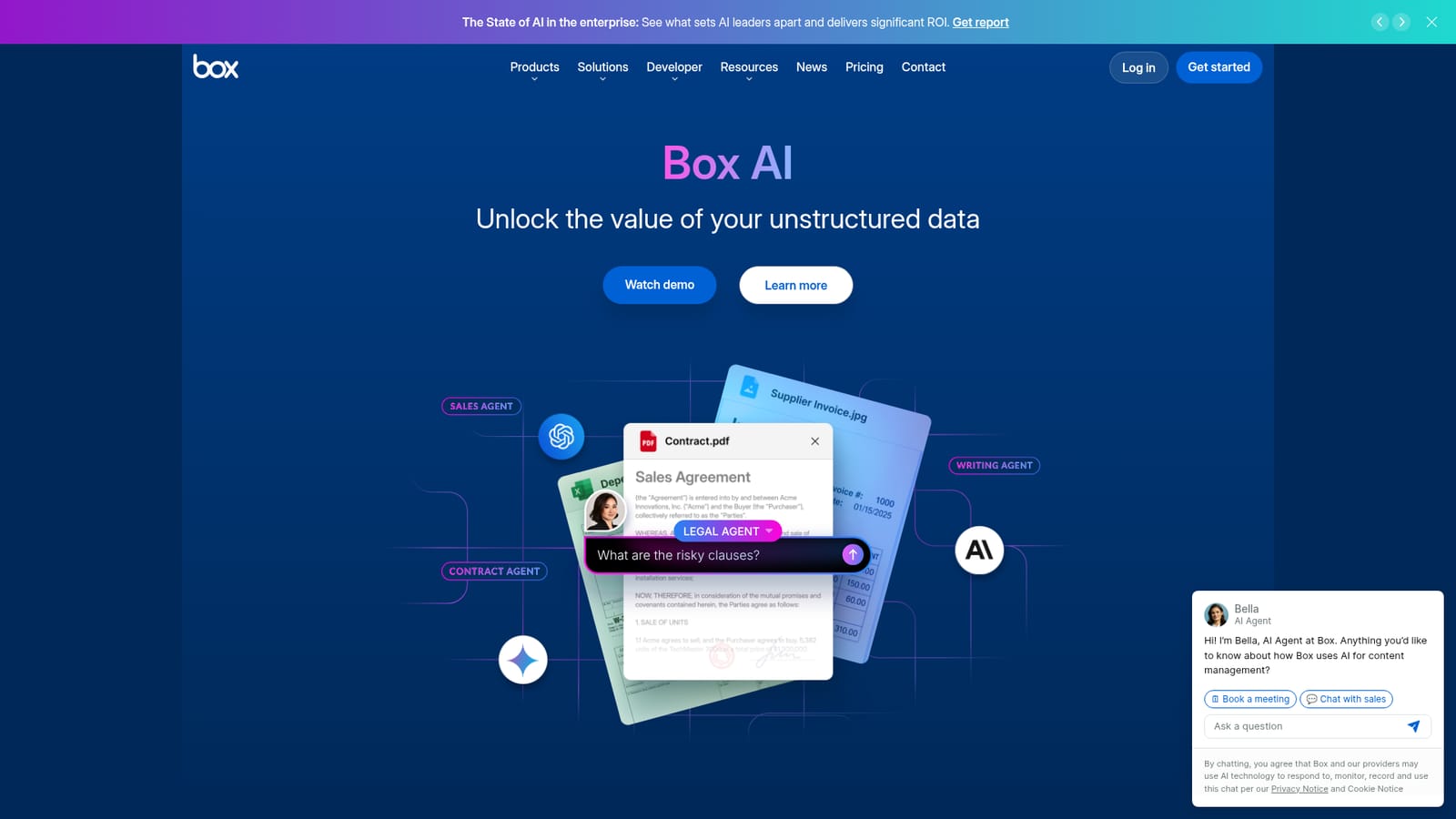 Box AI — Review what Box AI covers
