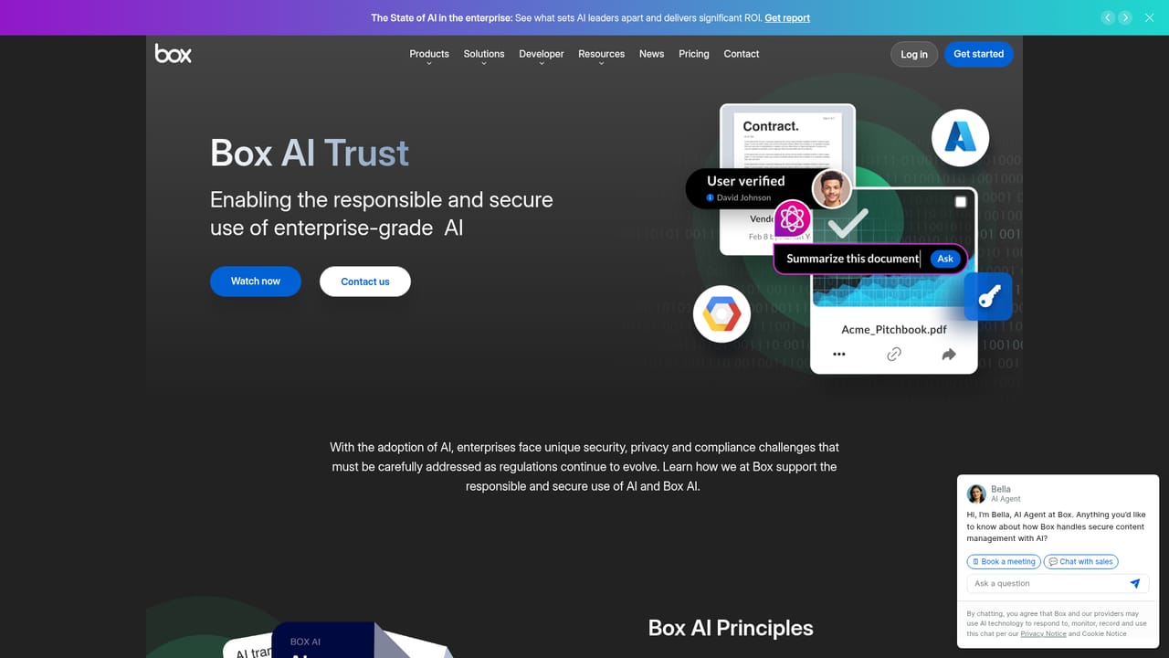 Box AI — Check the security and governance model
