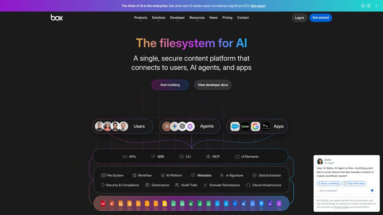 Box AI — Connect Box AI to your content apps