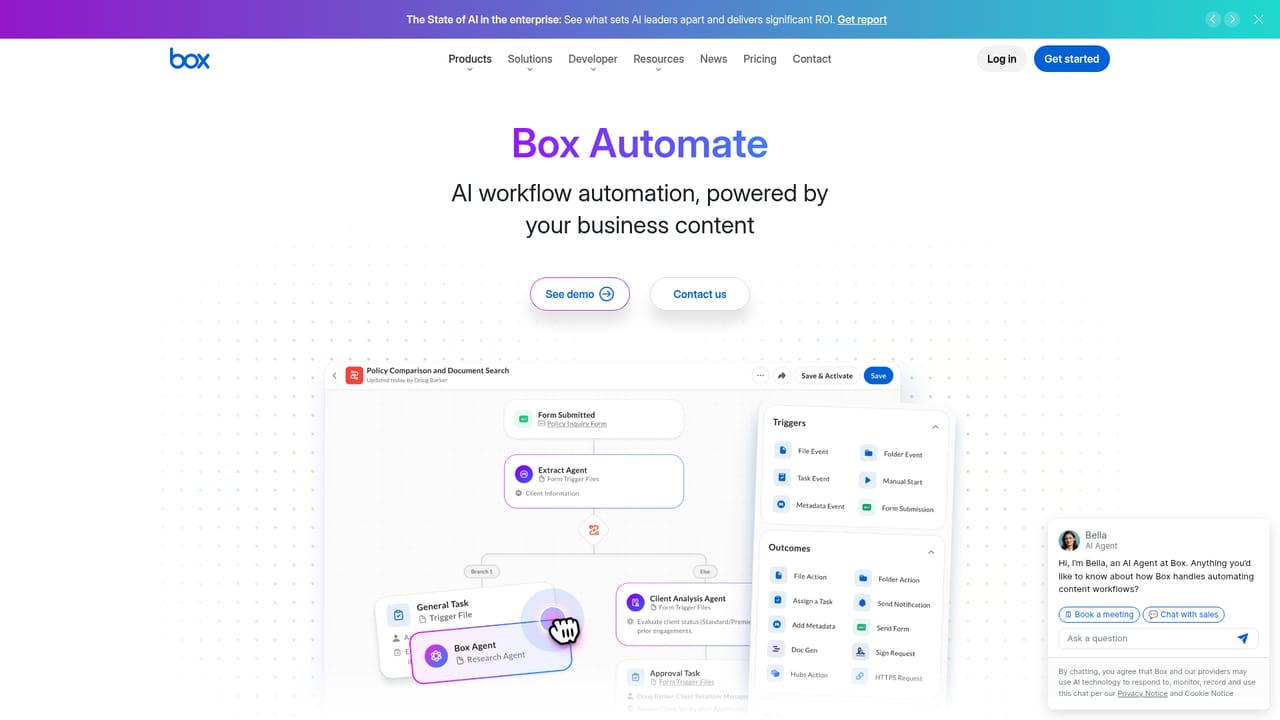 Box AI — Automate the downstream steps