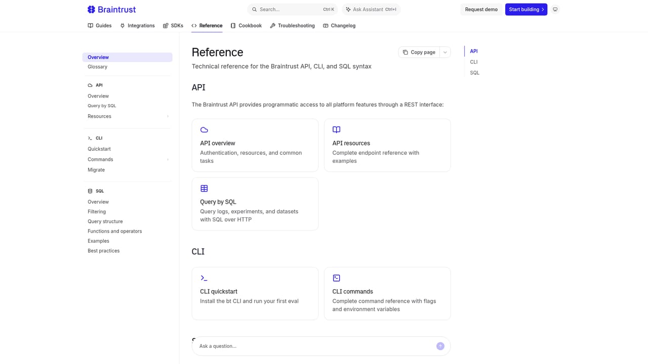 Braintrust — Instrument the agent with an SDK