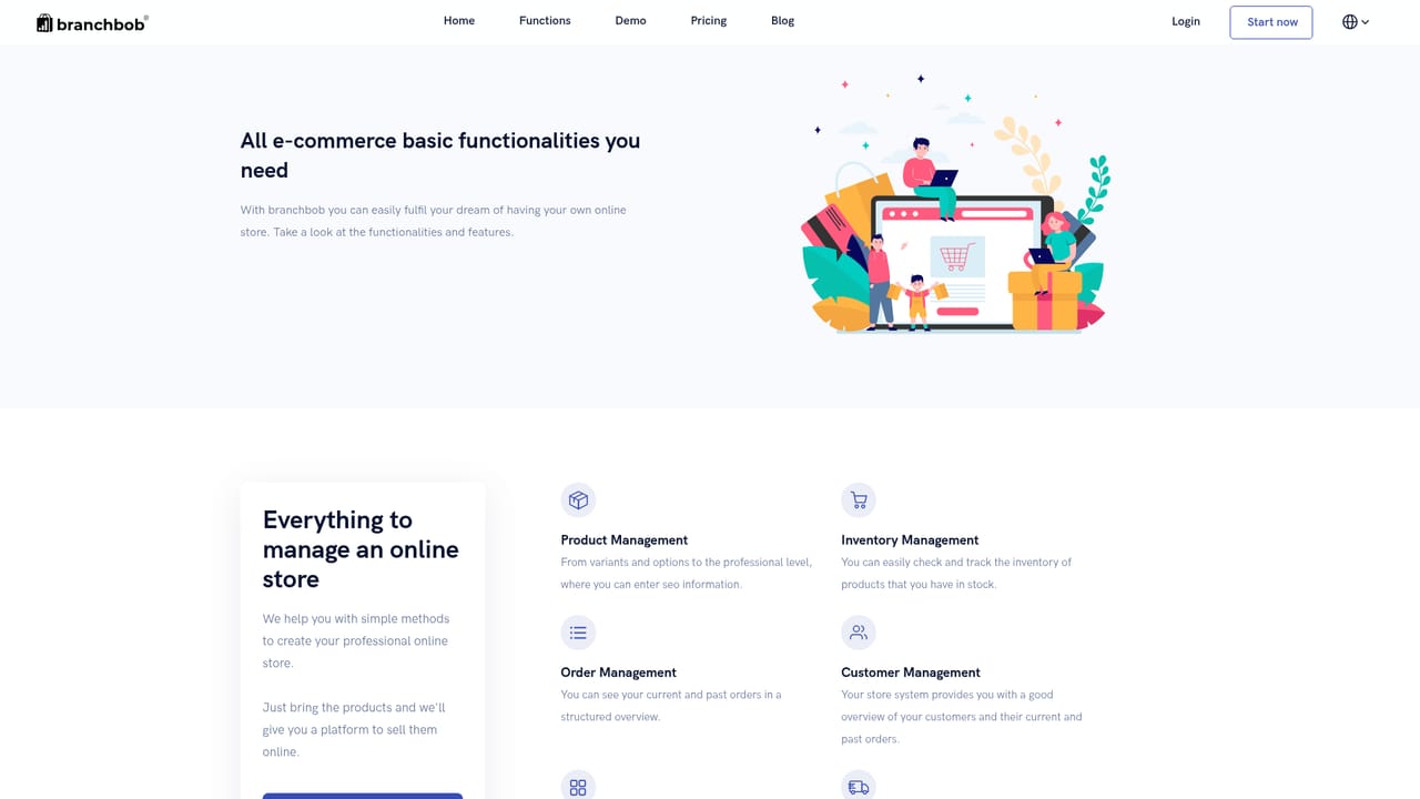 Branchbob — Add your first product