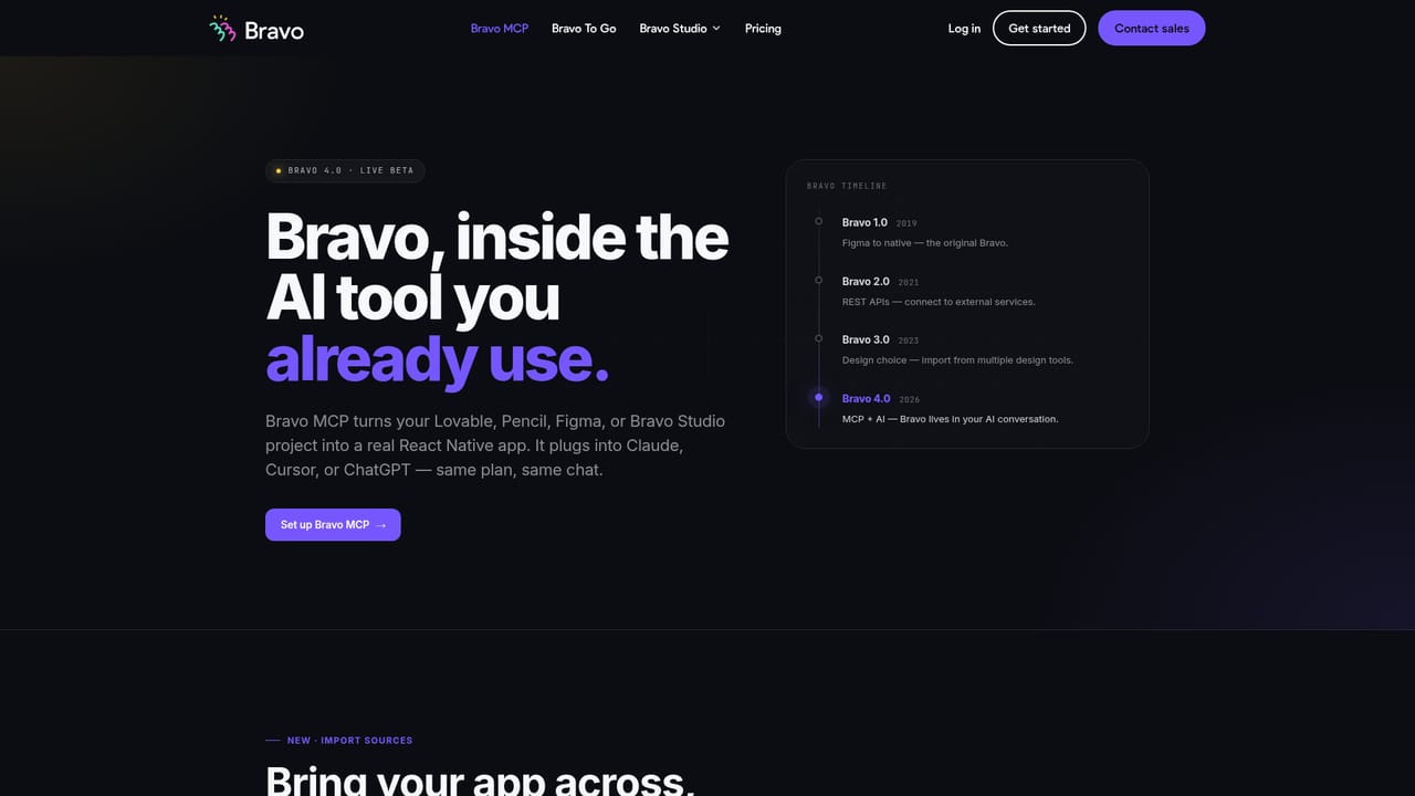 Bravostudio — Choose your build route