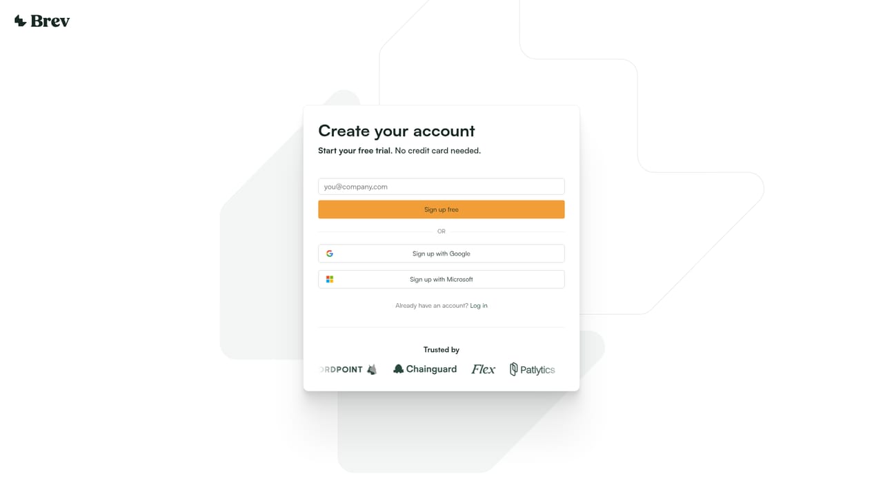 Brev — Start a free trial