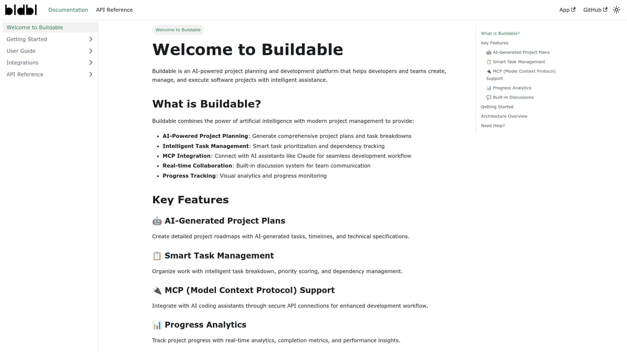 Buildable — Connect your AI assistant