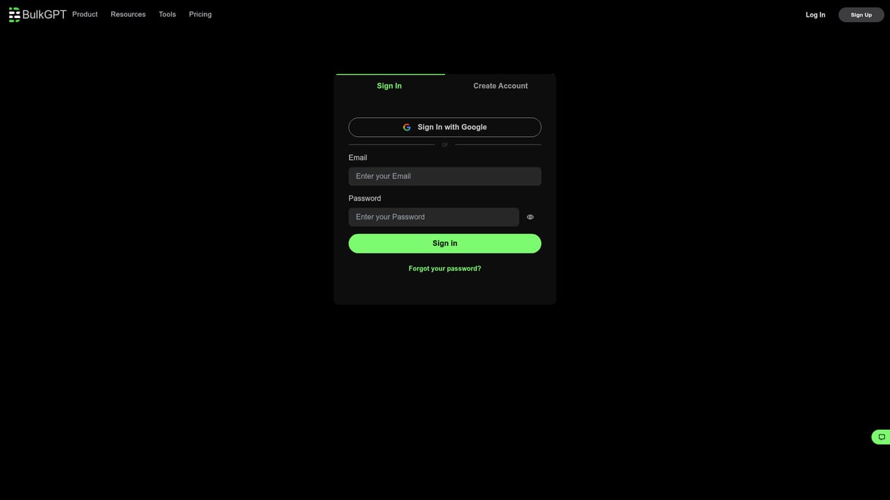 BulkGPT — Claim the free tasks and open the workflow builder