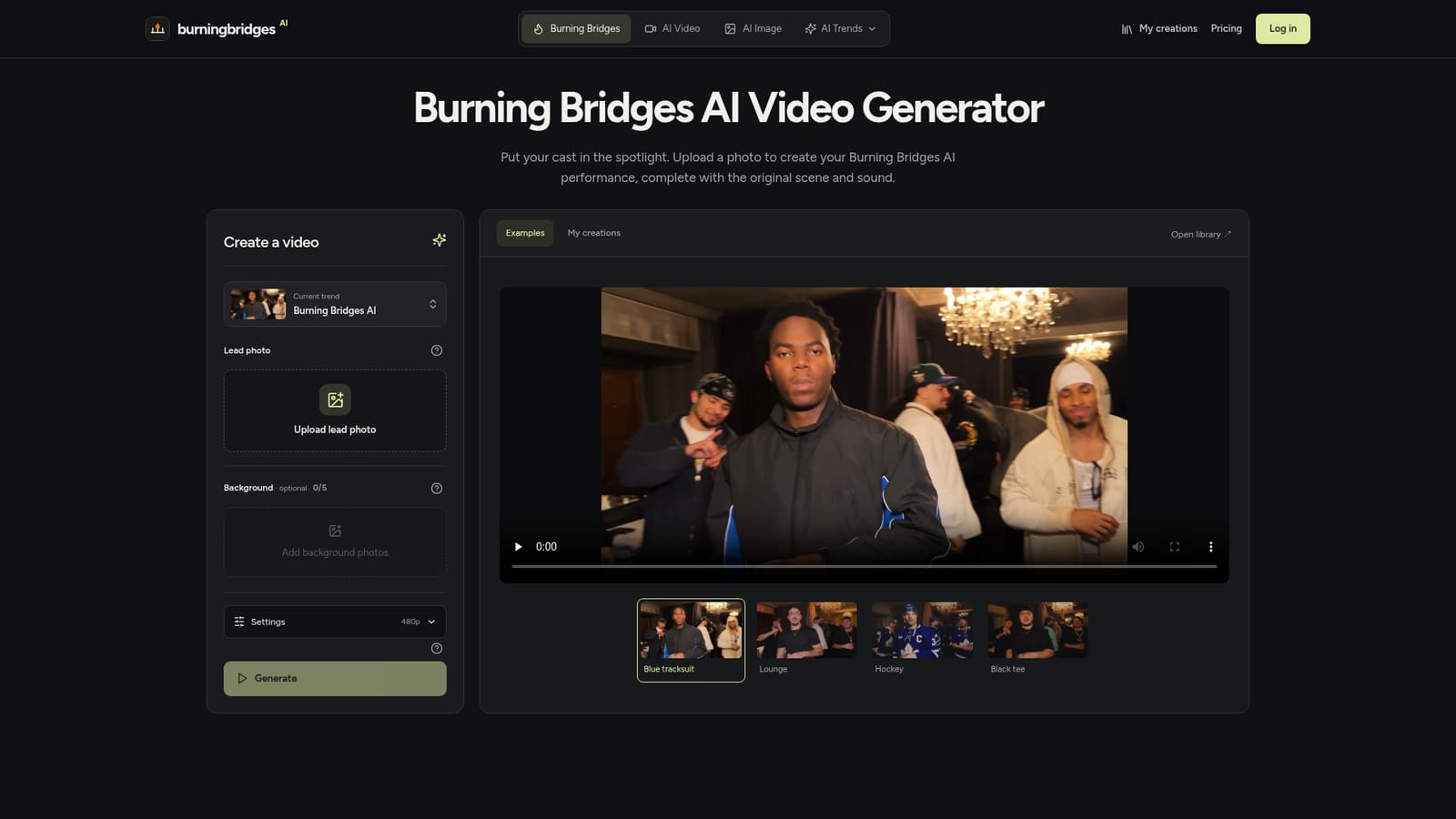 Burning Bridges AI — Upload a lead photo