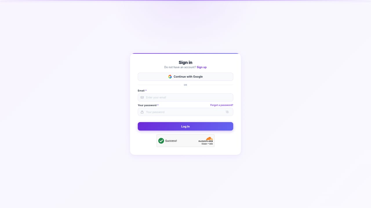 Cabina.AI — Create your account