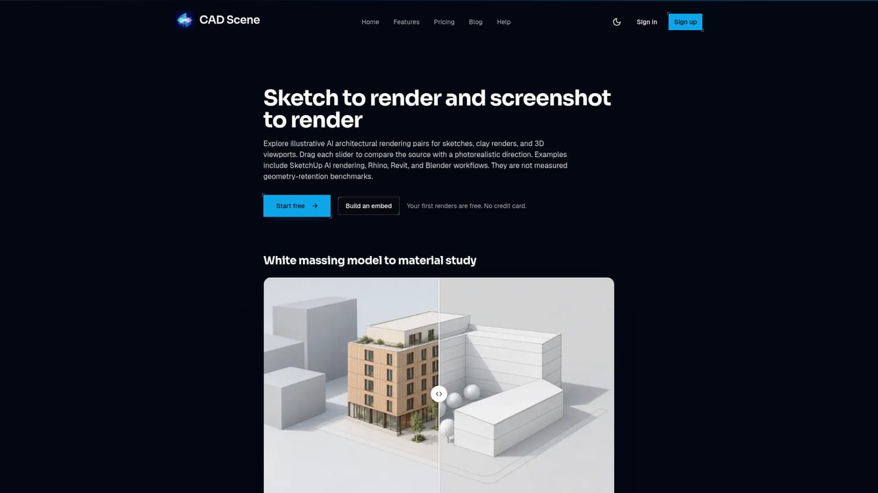 CAD Scene — Check the before and after gallery