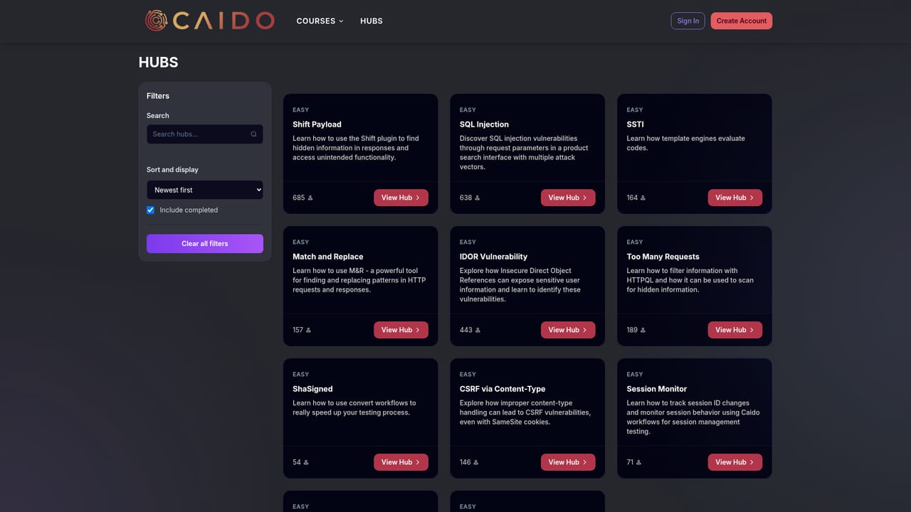 Caido — Build an automation or plugin