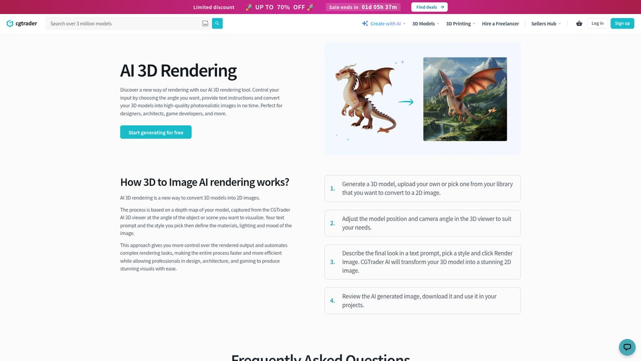 CGDream — Frame the shot in the 3D viewer