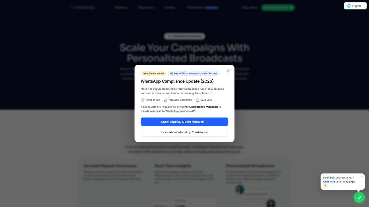 ChatDaddy — Build your first automation workflow