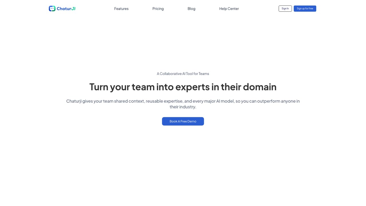 Chaturji — Review features and book a demo
