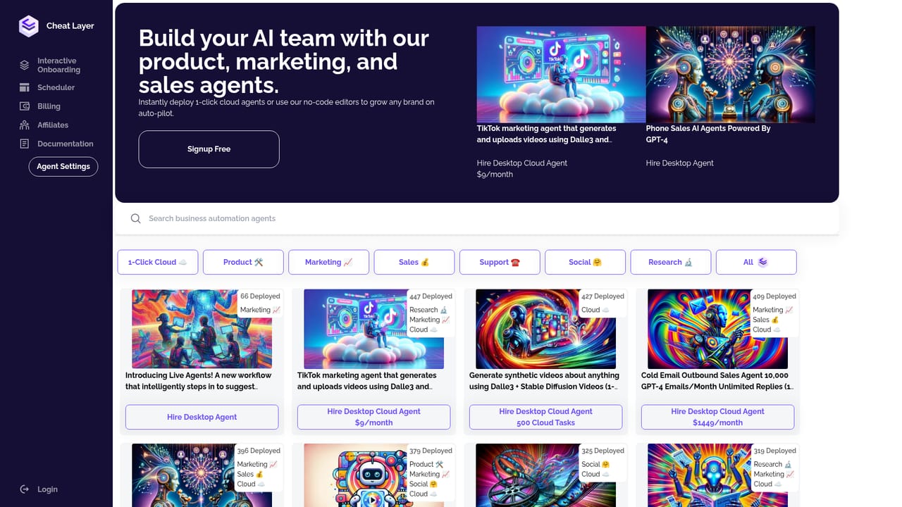 Cheatlayer — Study how the agent model works