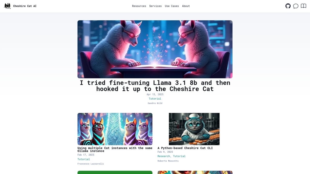 Cheshire Cat AI — Follow a worked example on the blog