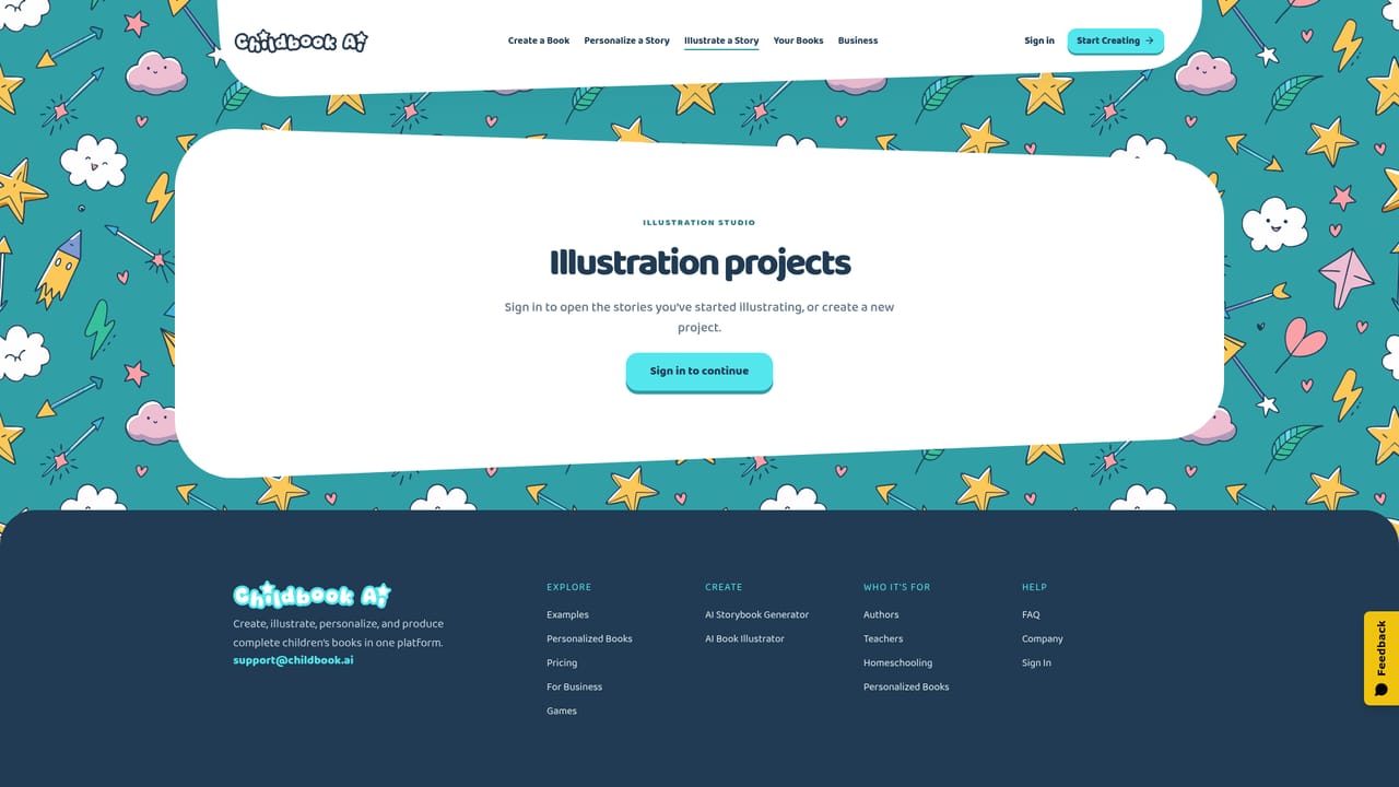 Childbook — Set up the main character