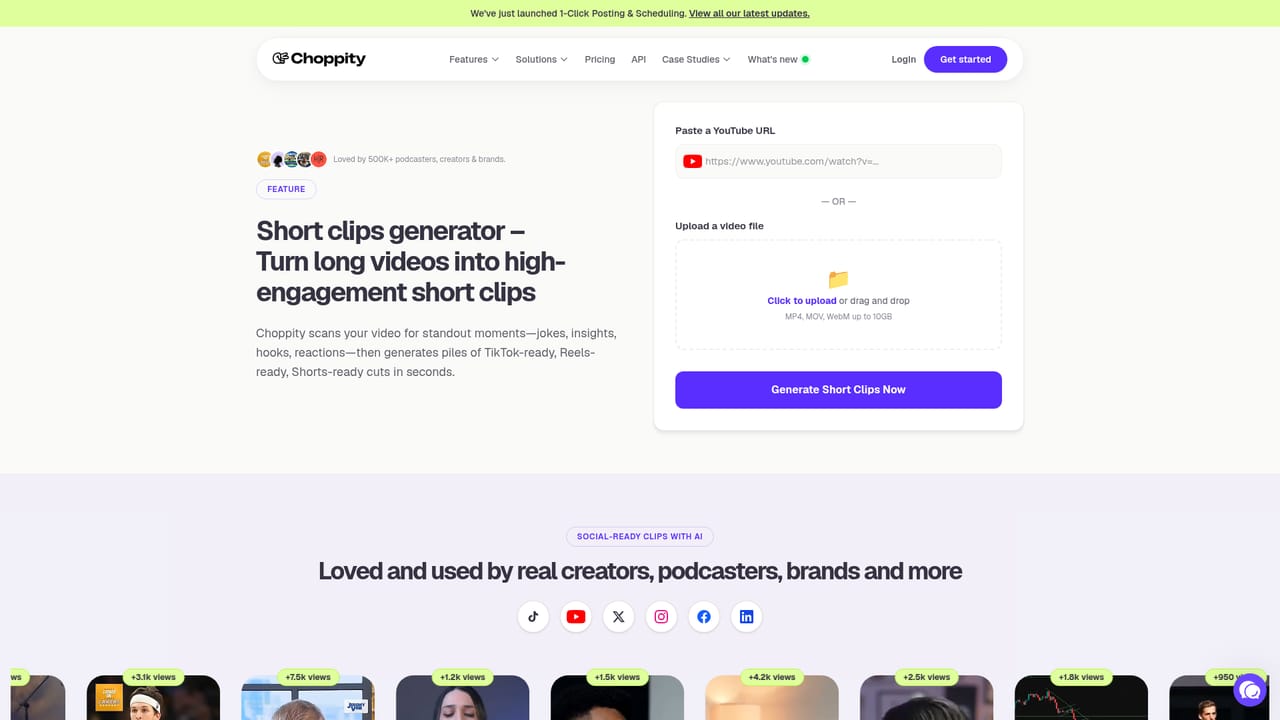 Choppity — Generate and review the clip batch
