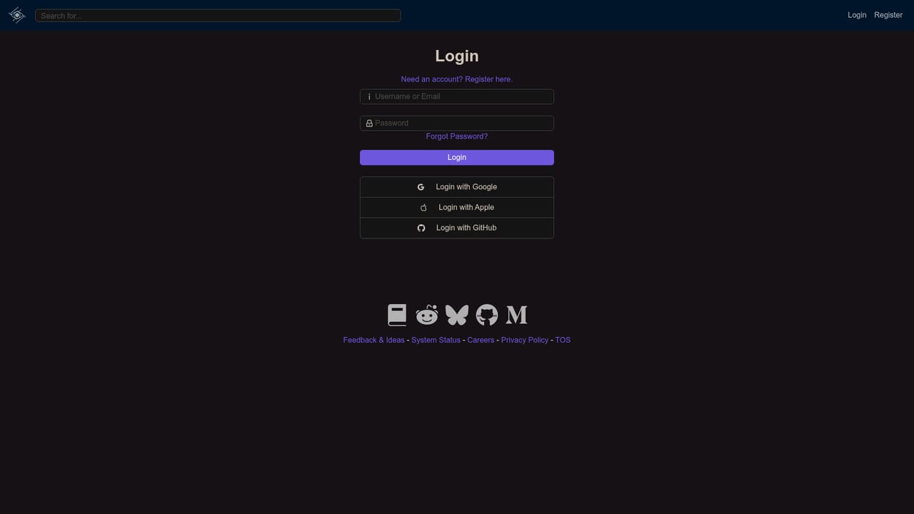 chub.ai — Create an account