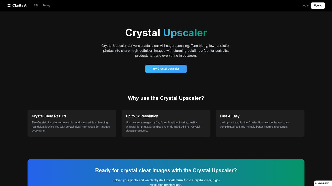 Clarity AI — Pick the model that fits the job