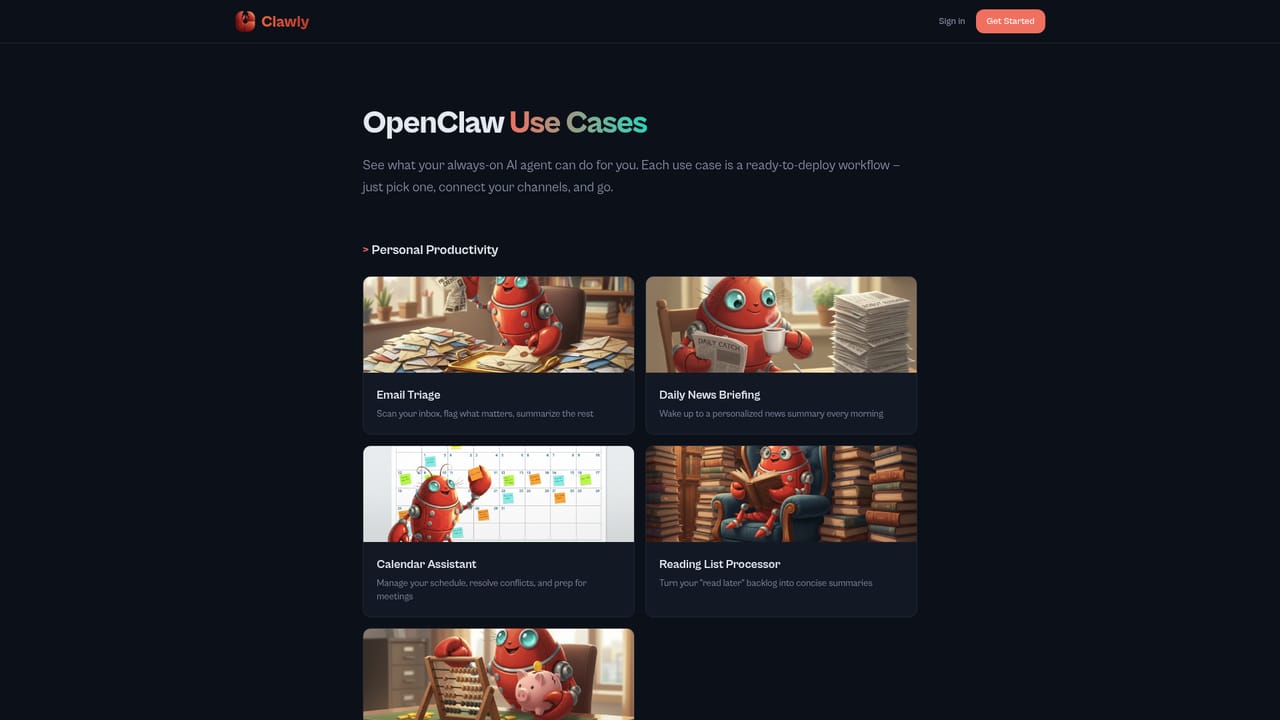 Clawly — Match the agent to a task