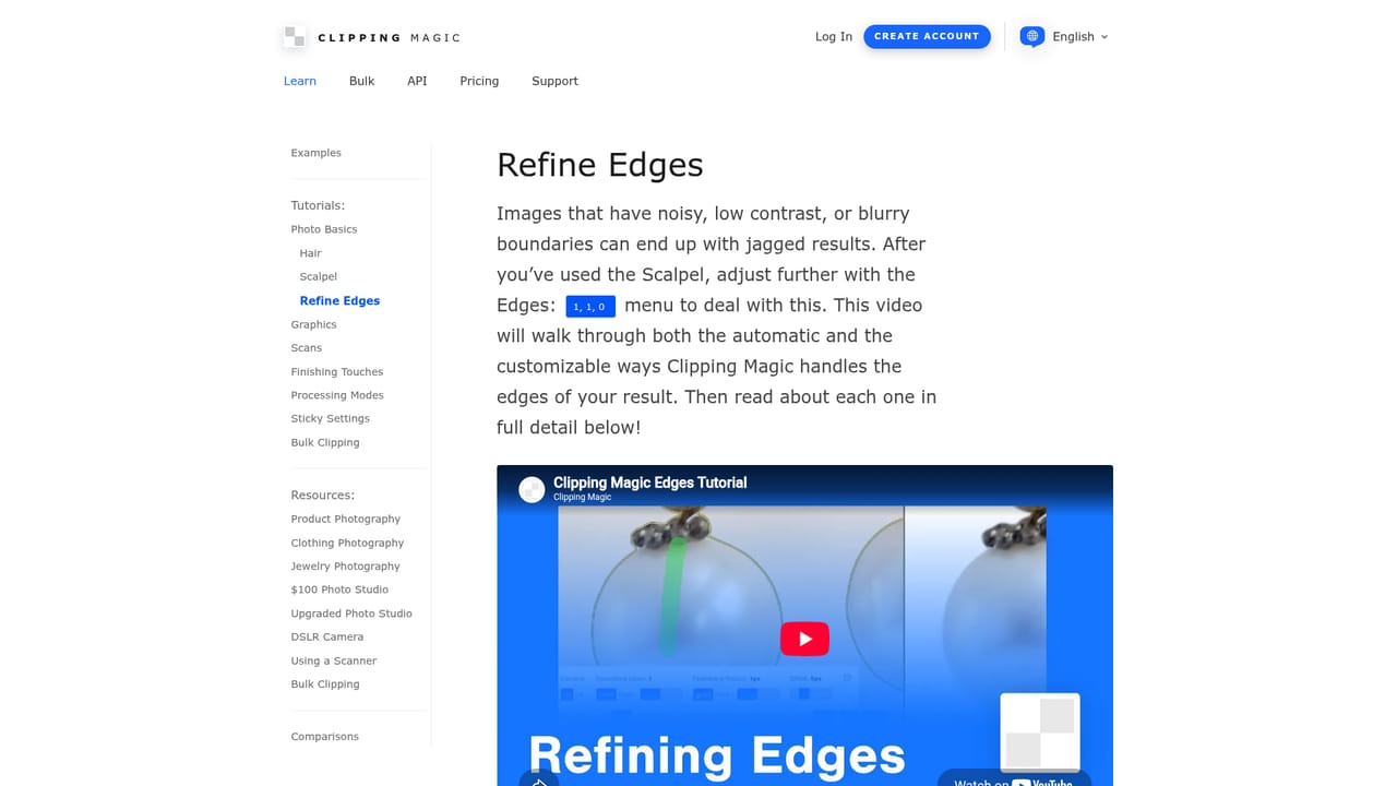 Clipping Magic — Review the automatic cutout