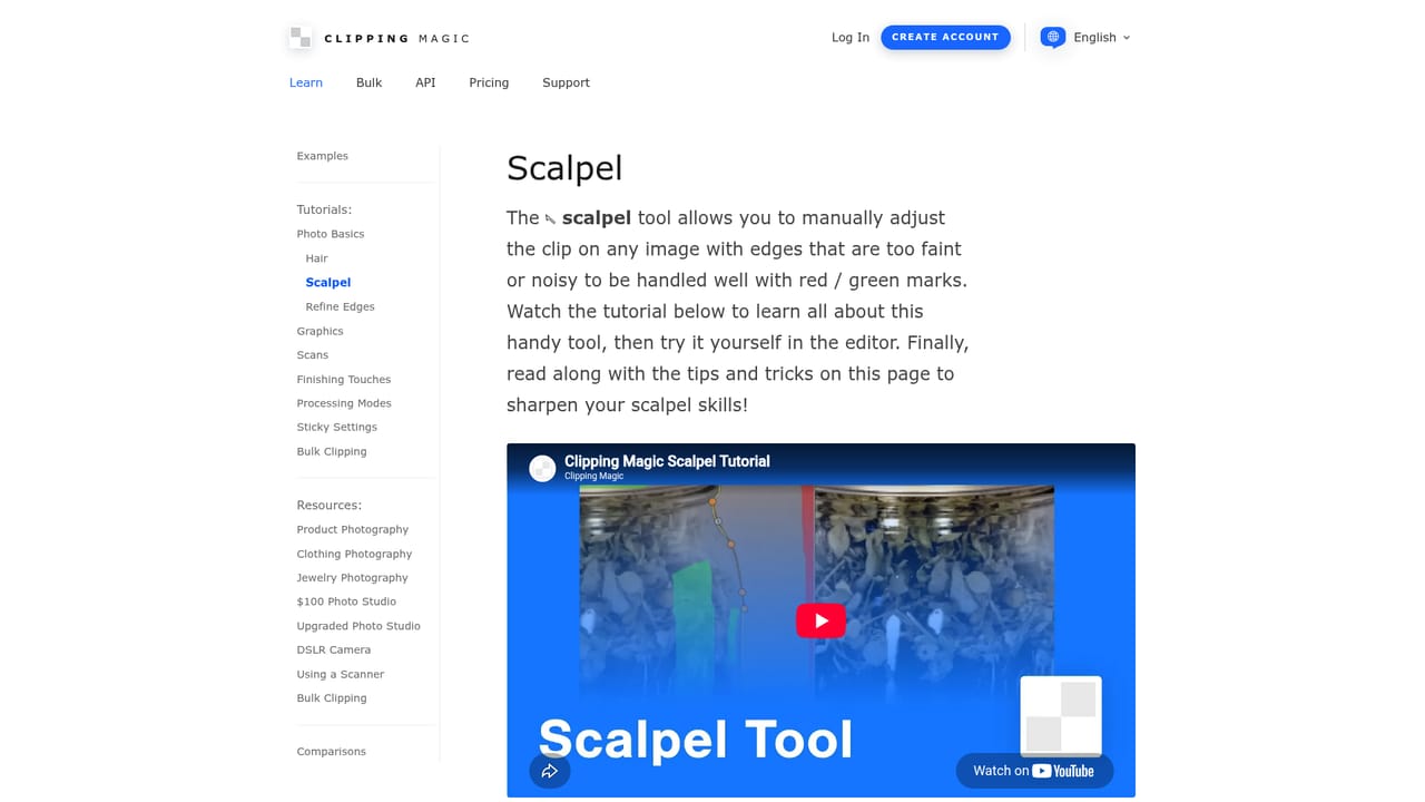 Clipping Magic — Correct edges with the Smart Editor