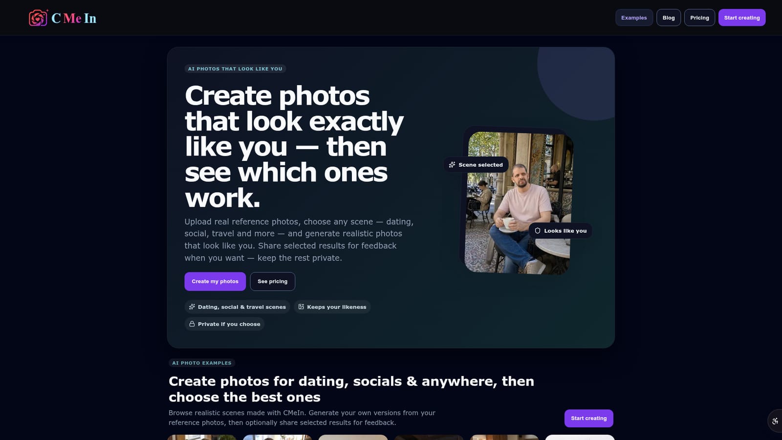 CMeIn AI — Create your account